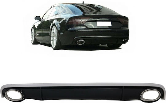 Carner Diffuser Αυτοκινήτου Πίσω Συμβατό με Audi A7 / RS7 10-14