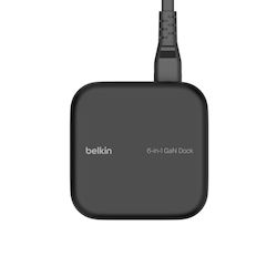 Belkin USB-C Docking Station με HDMI 4K PD Μαύρο (INC018VFBK)