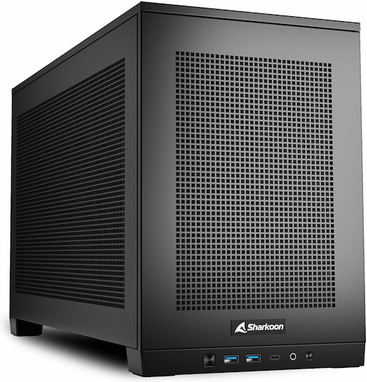 Sharkoon REBEL C20 Gaming Mini-Turm Computergehäuse mit RGB-Beleuchtung Schwarz