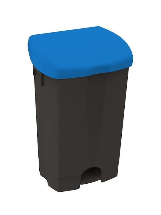 IPC Pulex Waste Bin Waste Plastic with Pedal Black 50lt 1pcs