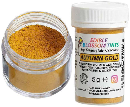 Sugarflair Food Colouring Powder Gold 5gr