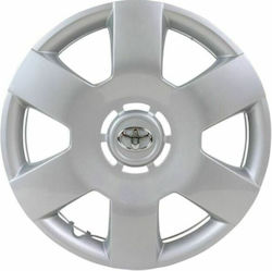 Carro 235069 Τάσι Τροχών Ασημί Ζάντα 14" Toyota Aygo 2006-2012 1 Τεμάχιo