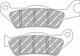 Ferodo Τακάκια Μοτοσυκλέτας Εμπρός Eco Friction