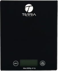 Terra Electronics Digital Flat Kitchen Scale Up To 5kg Terra Electronics Digital Flat Kitchen Scale Up To 5kg