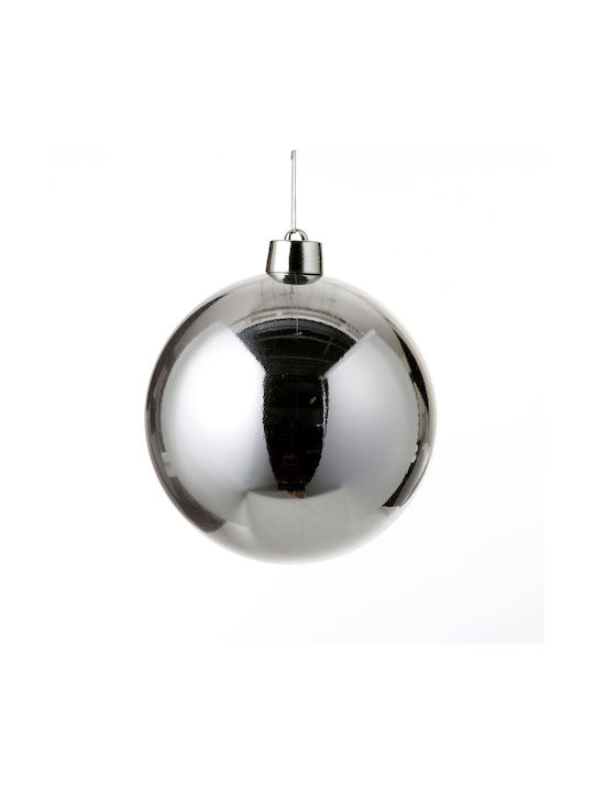 Silver ball D25cm Unbreakable Plastic