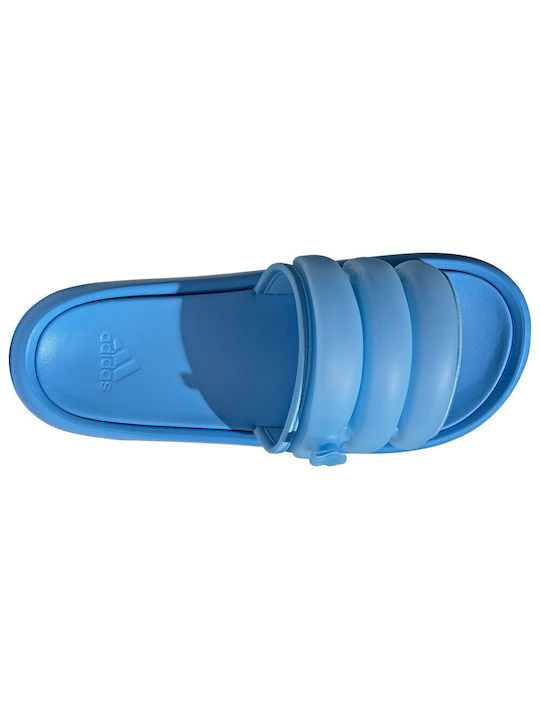 Adidas Adilette Frauen Flip Flops in Blau Farbe