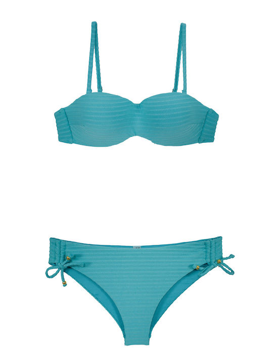 Bonito Set Bikini Turcoaz