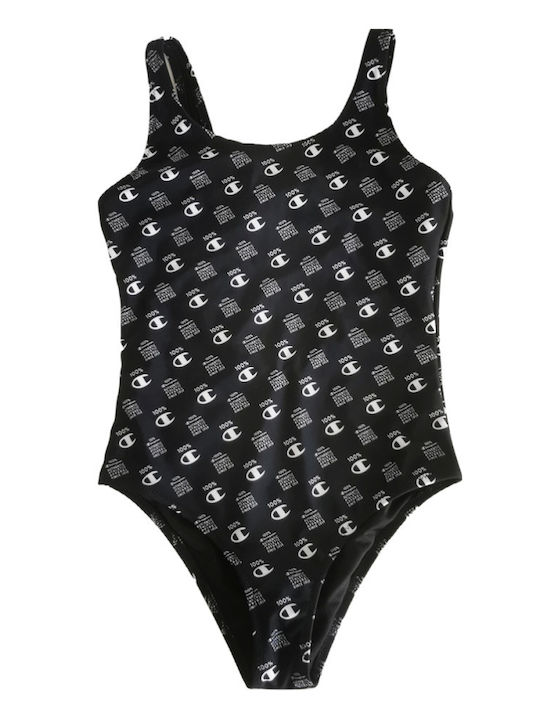 Champion Kids Swimwear One-Piece Black