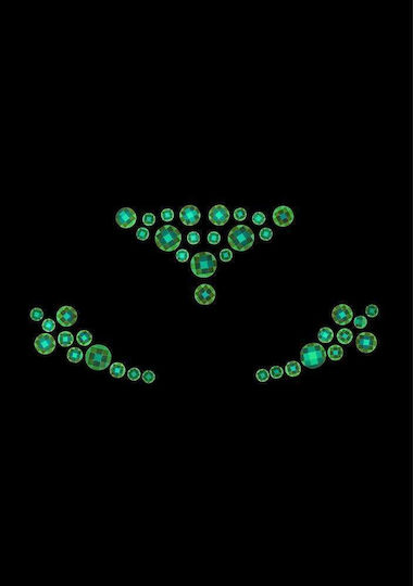 Διακοσμητικά Προσώπου Glow In Dark Body Jewelry Stickers Face No.1
