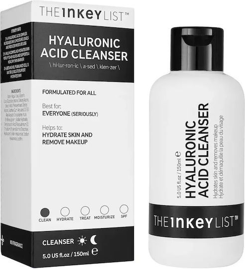 The Inkey List Hyaluronic Acid Υγρό Καθαρισμού Προσώπου 150ml