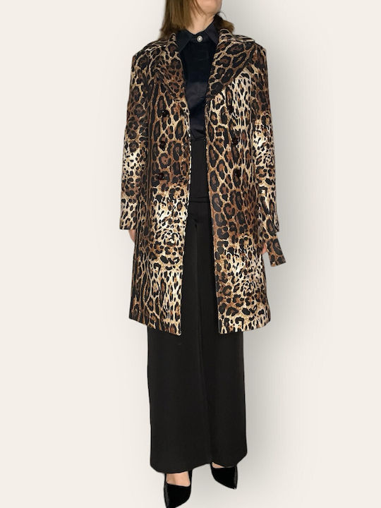 Innocent Blazer pentru femei Sacou Leopard