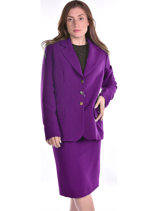 Estetica Damen Blazer Purple