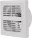 Solcore De perete Ventilator de Baie 100mm Alb