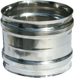 Metallwork Μούφα Σύνδεσης Καπνοδόχου Inox Metallwork Μούφα Σύνδεσης Καπνοδόχου Inox