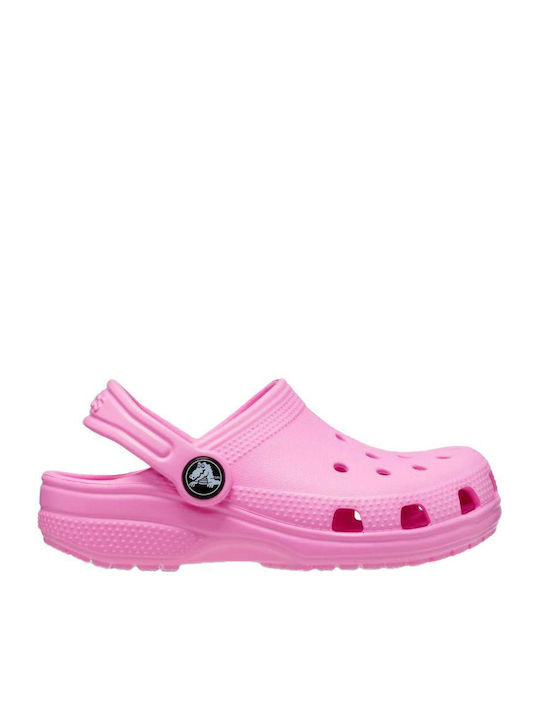 Crocs Classic Clog T Copii Pantofi de Plajă Roz