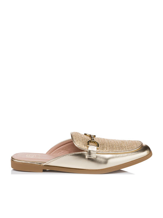 Givana Mules Χρυσά