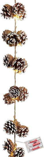 MSA Lighted Christmas Garland 270x7cm 1pc