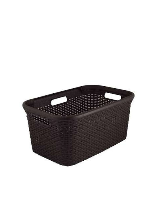 Curver Laundry Basket Brown