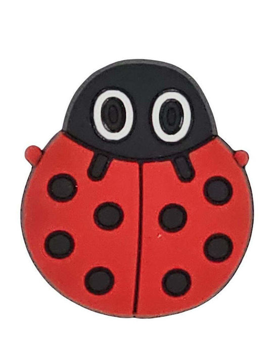 Charms Διακοσμητικά Σαμπό Crocs Ladybug