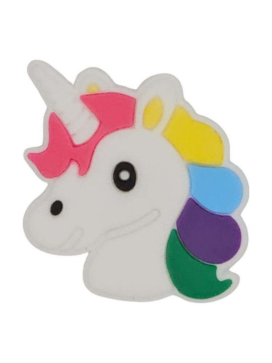 Charms Διακοσμητικά Σαμπό Crocs White Multi Unicorn