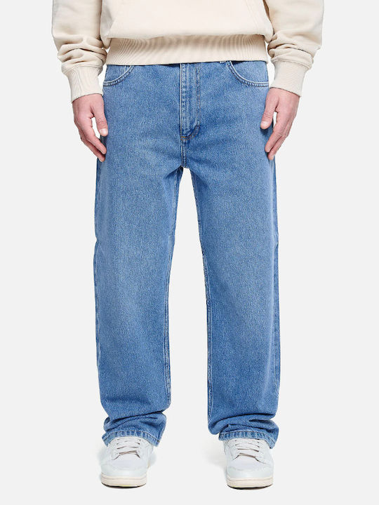 Pegador Men's Jeans Pants in Baggy Line Blue