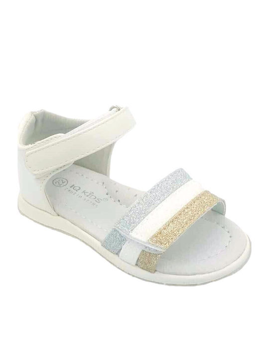 IQ Shoes Kinder Sandalen Weiß