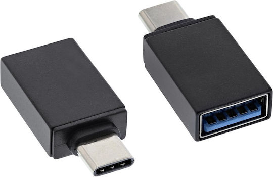 InLine Converter USB-C / USB-A male to USB-C / USB-A male 1pcs 35805