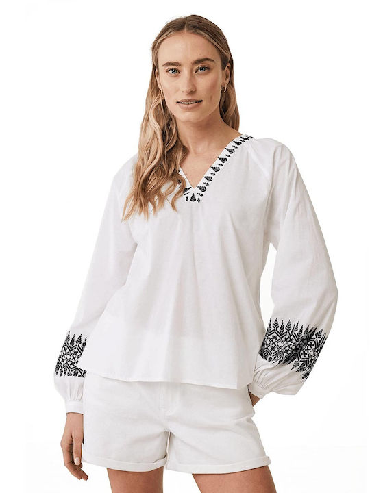 Mexx pentru Femei Bluză Off White