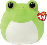 Plush Squishy Beanies Snapper Frog Green 30 cm for 3+ Years 1607-39374