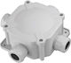 PAWBOL Surface Mounted Electrical Box Watertight IP67 in Gray Color