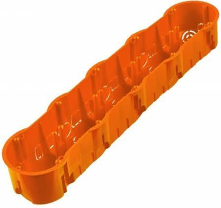 PAWBOL Surface Mounted Electrical Box for Drywall IP30 in Orange Color