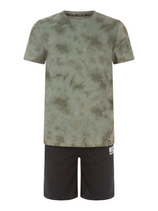 Kinder-Set mit Shorts Sommer 2Stück Khaki