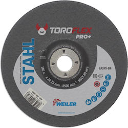 Toroflex Τροχός Λειάνσεως Σιδήρου 100x6x16mm Δίσκος Λείανσης