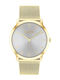 Calvin Klein Women's Watch with Gold Metal Bracelet