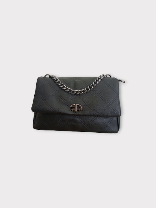 Damen Tasche Schulter Schwarz