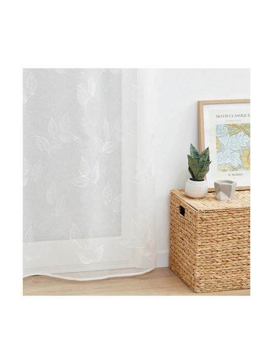 Flamingo Vorhang mit Grommet L-c Berry Weiß 140...