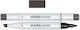 Stylefile Marker Μαρκαδόρος Σχεδίου Warm Grey 9 6mm