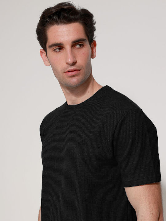 Tresor Men's Short Sleeve T-shirt BLACK