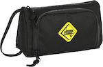 El Hormiguero Fabric Black Pencil Case with 1 Compartment