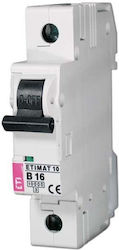 ETI Automatic Circuit Breaker 10A Single Pole AC