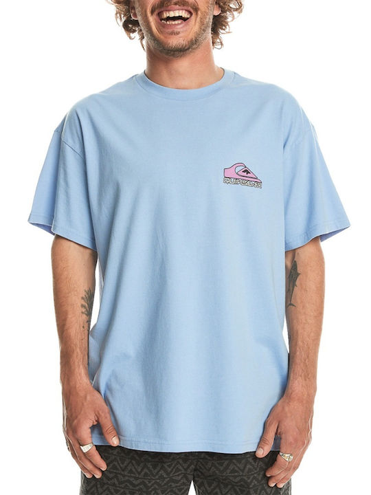 Quiksilver Take T-shirt Bărbătesc cu Mânecă Scurtă Hydrangea