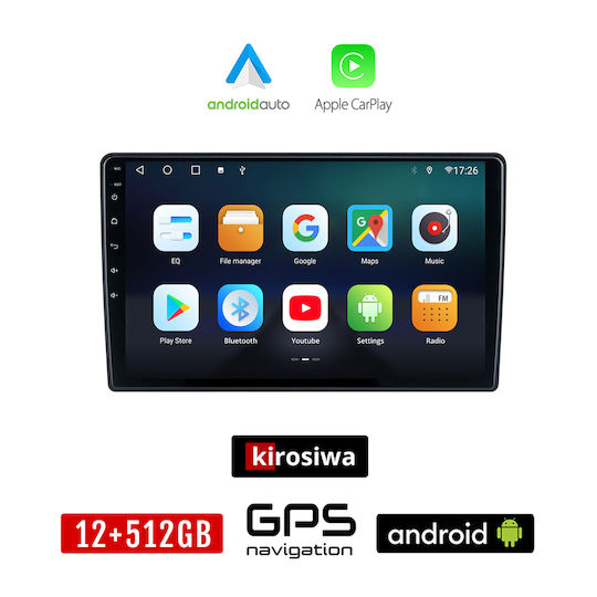 Kirosiwa Ηχοσύστημα Αυτοκινήτου για Chevrolet Epica 2006-2012 (Bluetooth/USB/AUX/WiFi/GPS/Apple-Carplay/Android-Auto) με Οθόνη Αφής 10"