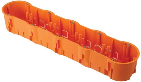 PAWBOL Flush Electrical Box IP30 in Orange Color