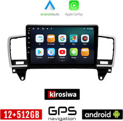 Kirosiwa Sistem Audio Auto pentru Mercedes-Benz ML - Magazin online W166 2011-2019 (Bluetooth/USB/WiFi/GPS/Apple-Carplay/Android-Auto) cu Ecran Tactil 9"