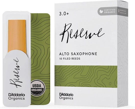 Daddario Woodwinds D'addario Woodwinds Organic Reserve Kαλάμι Άλτο Σαξοφώνου No 3.0+ 1 Τεμ