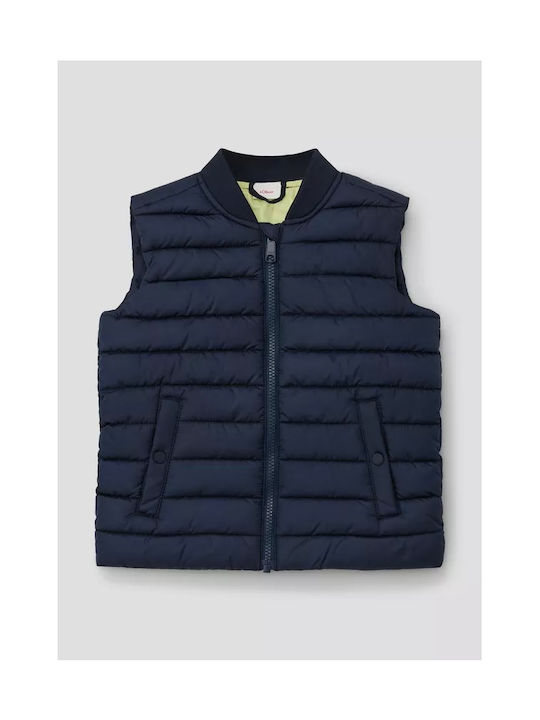 S.Oliver Kids Casual Jacket Sleeveless Blue