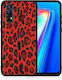 Animal Red Leopard Realme 7 Case