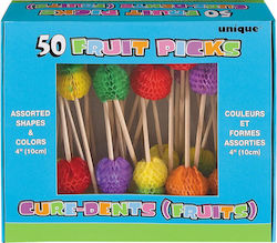 Unique Toothpicks for Party 50pcs