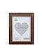 Tpster Wooden Photo Frame With Brown Frame