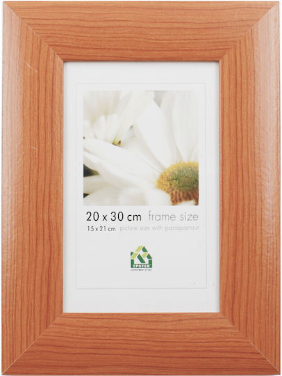 Tpster Wooden Photo Frame with Brown Frame